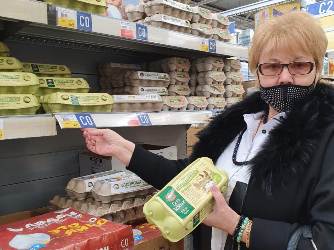 Александра Сызранцева продолжает мониторинг цен на продукты первой необходимости